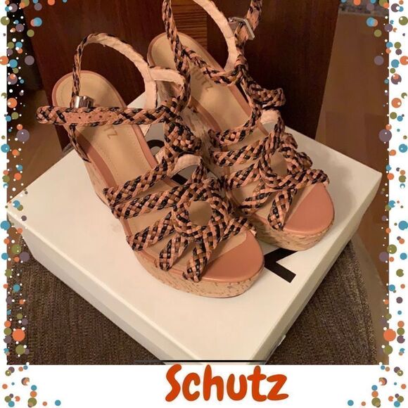 Schutz Platform Wedges  - Picture 1 of 8